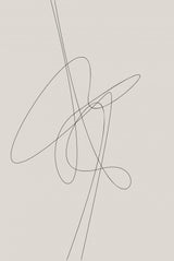 Brown Abstract Poster och Canvastavla