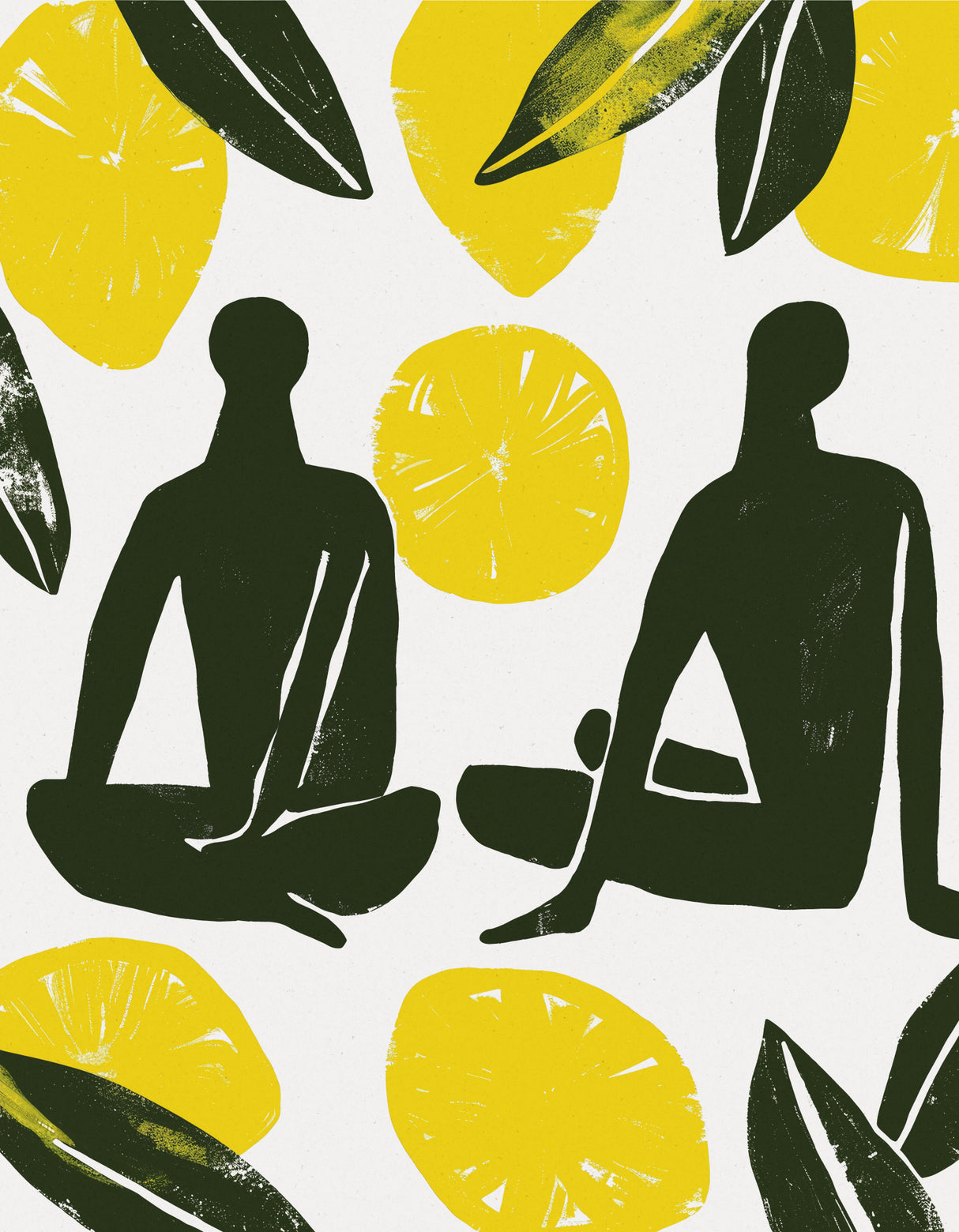 Lemon Day Poster och Canvastavla