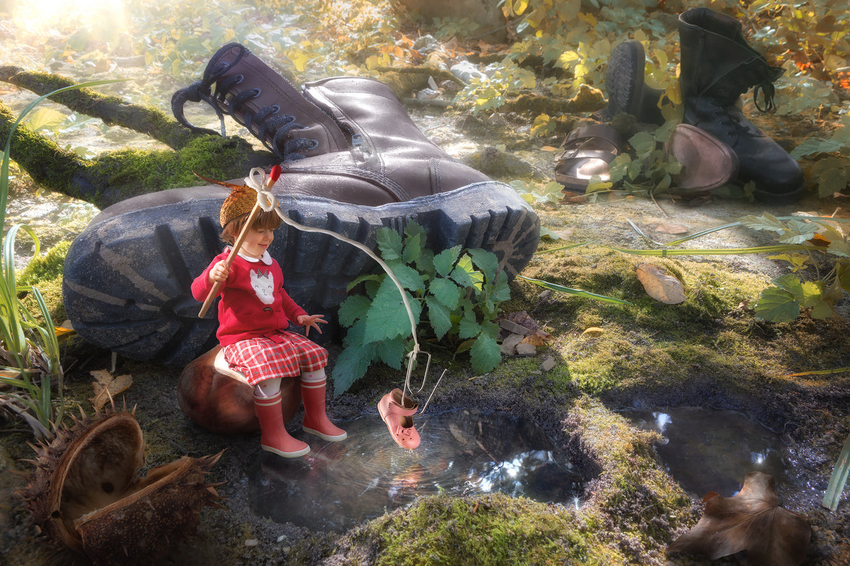 Once upon a shoe Poster och Canvastavla