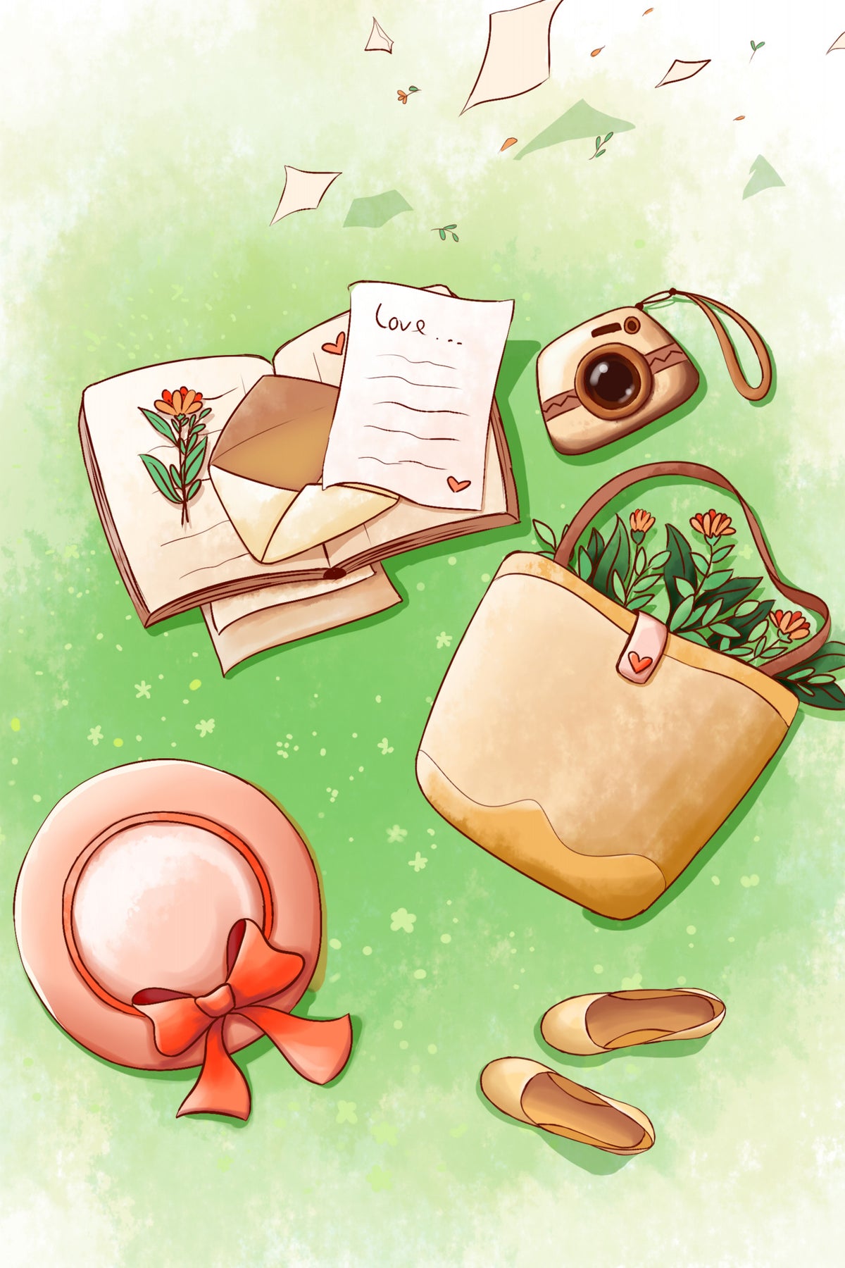 Love Letter Poster och Canvastavla