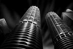 Marina City (Corn Cob) Poster och Canvastavla