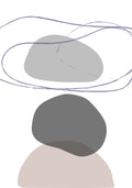 New Shapes Beige 04 Poster och Canvastavla