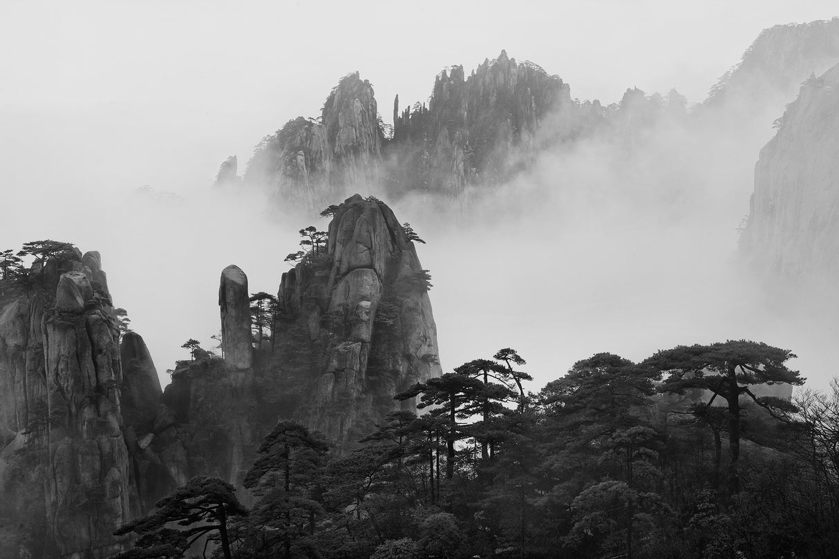 Huangshan Poster och Canvastavla