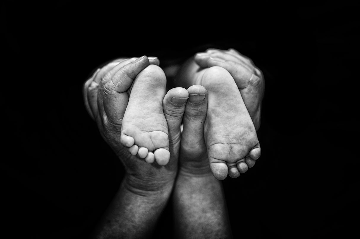The Hand and Feet Poster och Canvastavla