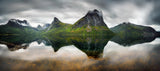 Steinfjorden Panorama Poster och Canvastavla