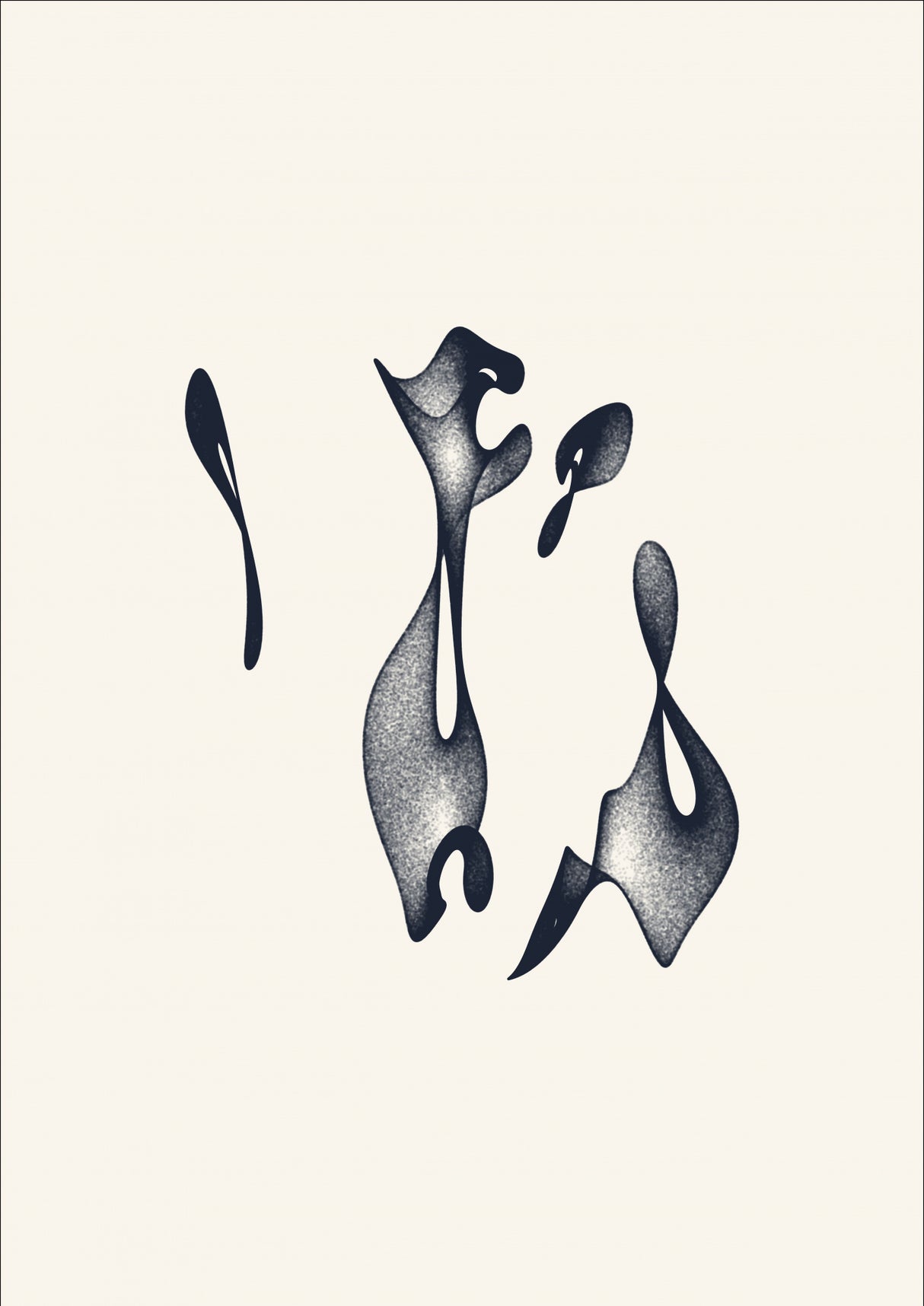 Dancing Torus Poster och Canvastavla