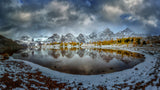 Ring of Ten Peaks Poster och Canvastavla