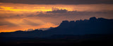Sunrise Amphitheater Drakensberg Poster och Canvastavla
