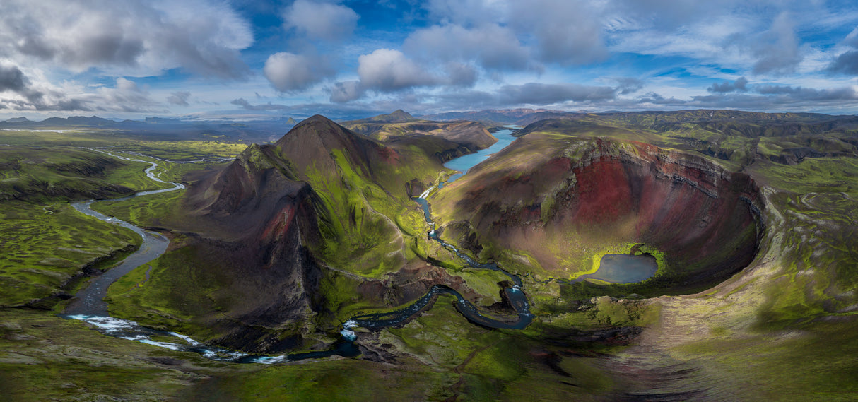 Iceland Landscape Poster och Canvastavla