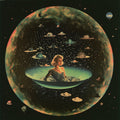 Space Bubble Collage Art Poster och Canvastavla