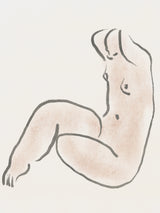 Pastel nude 02 Poster och Canvastavla