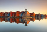Colourful village Poster och Canvastavla