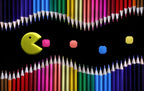 Packman Poster och Canvastavla