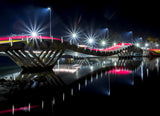 Wave bridge Poster och Canvastavla