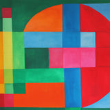Modern Vibrant Painting No.1 Poster och Canvastavla