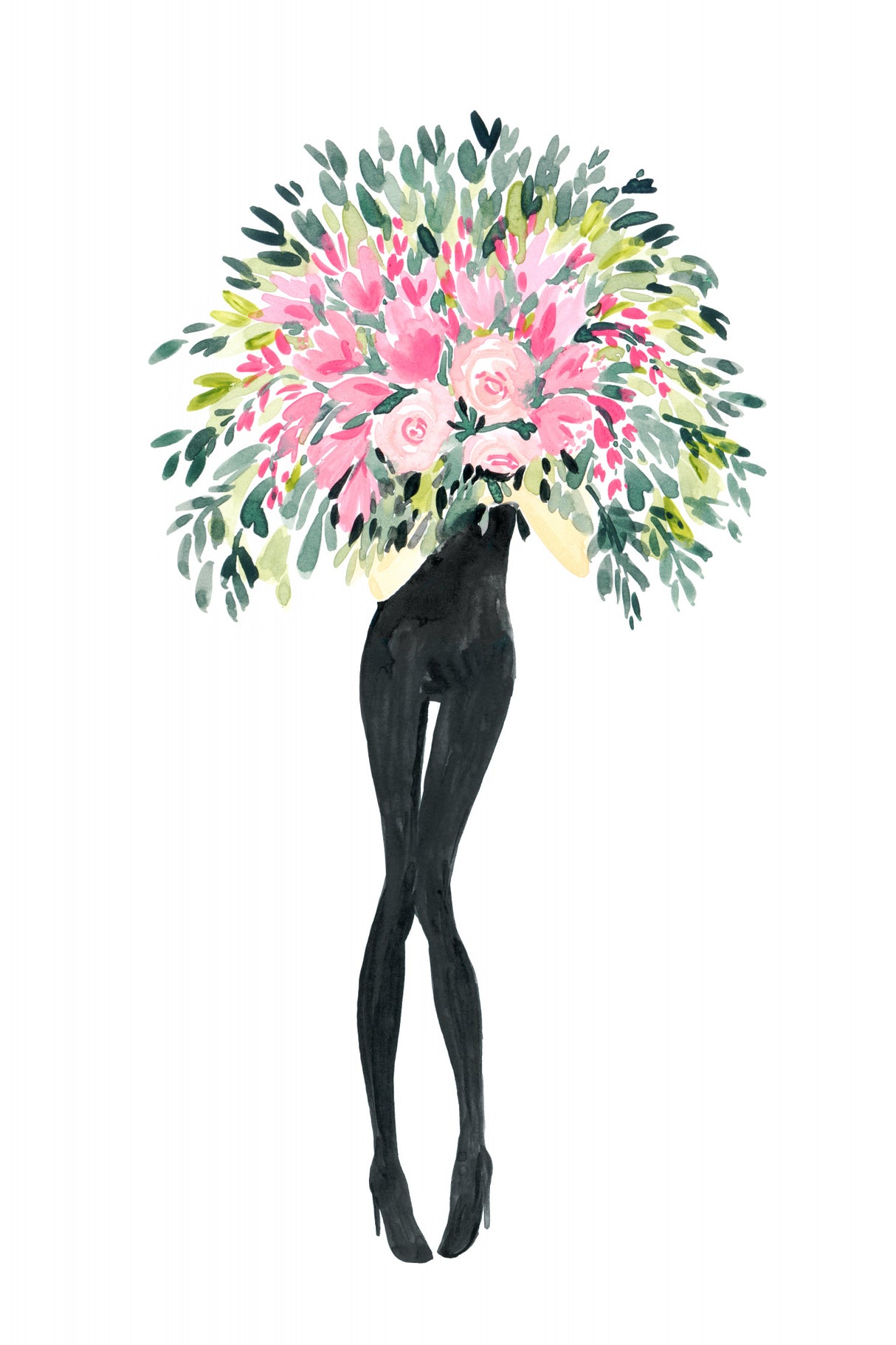 Miss bouquet I Poster och Canvastavla