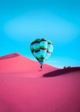 Pink Desert Poster och Canvastavla