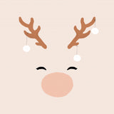 Deer & Baubles Poster och Canvastavla