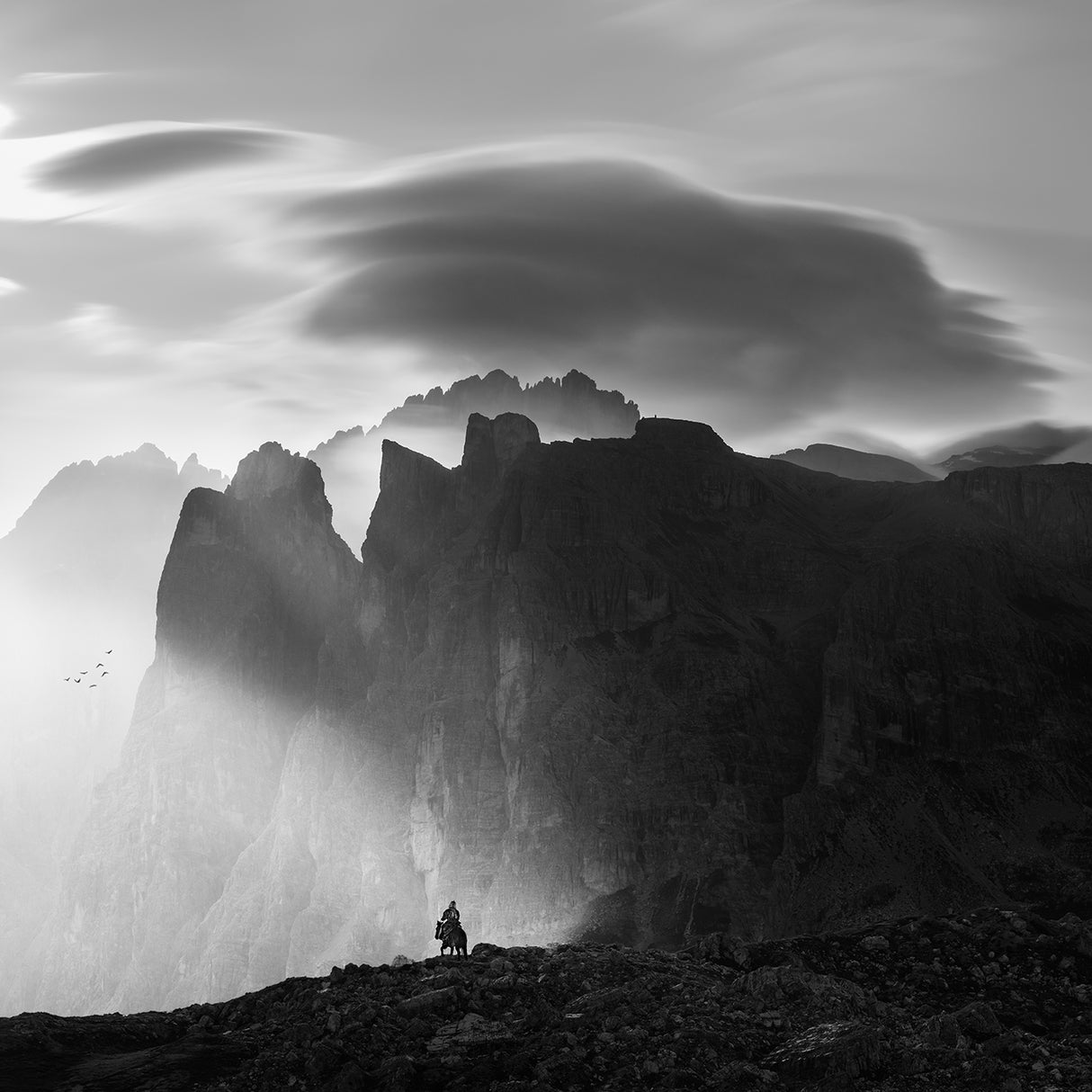 The distant horizon Poster och Canvastavla