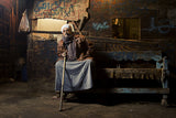 The Guard Of Camel Market Poster och Canvastavla