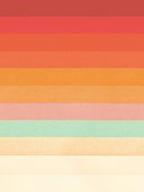 Rainbow Chevrons Poster och Canvastavla