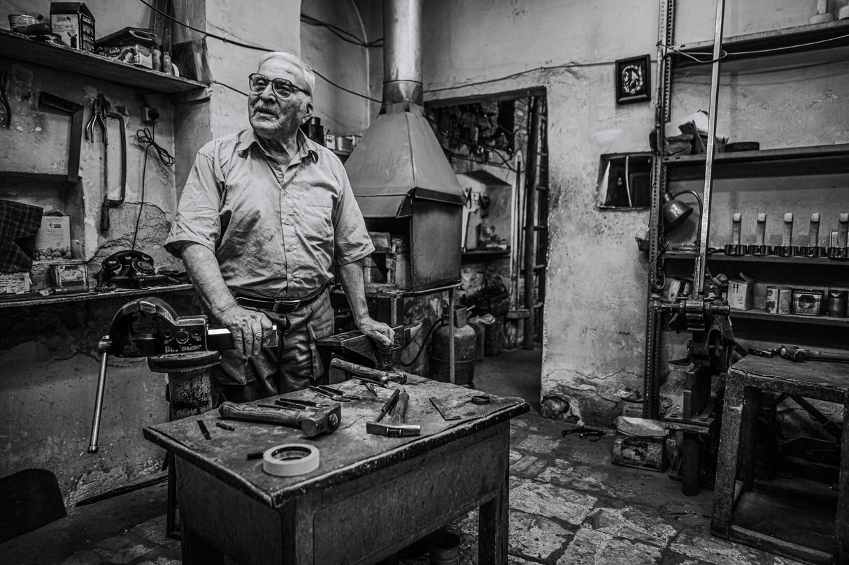 The blacksmith Poster och Canvastavla