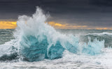 Icy wave Poster och Canvastavla