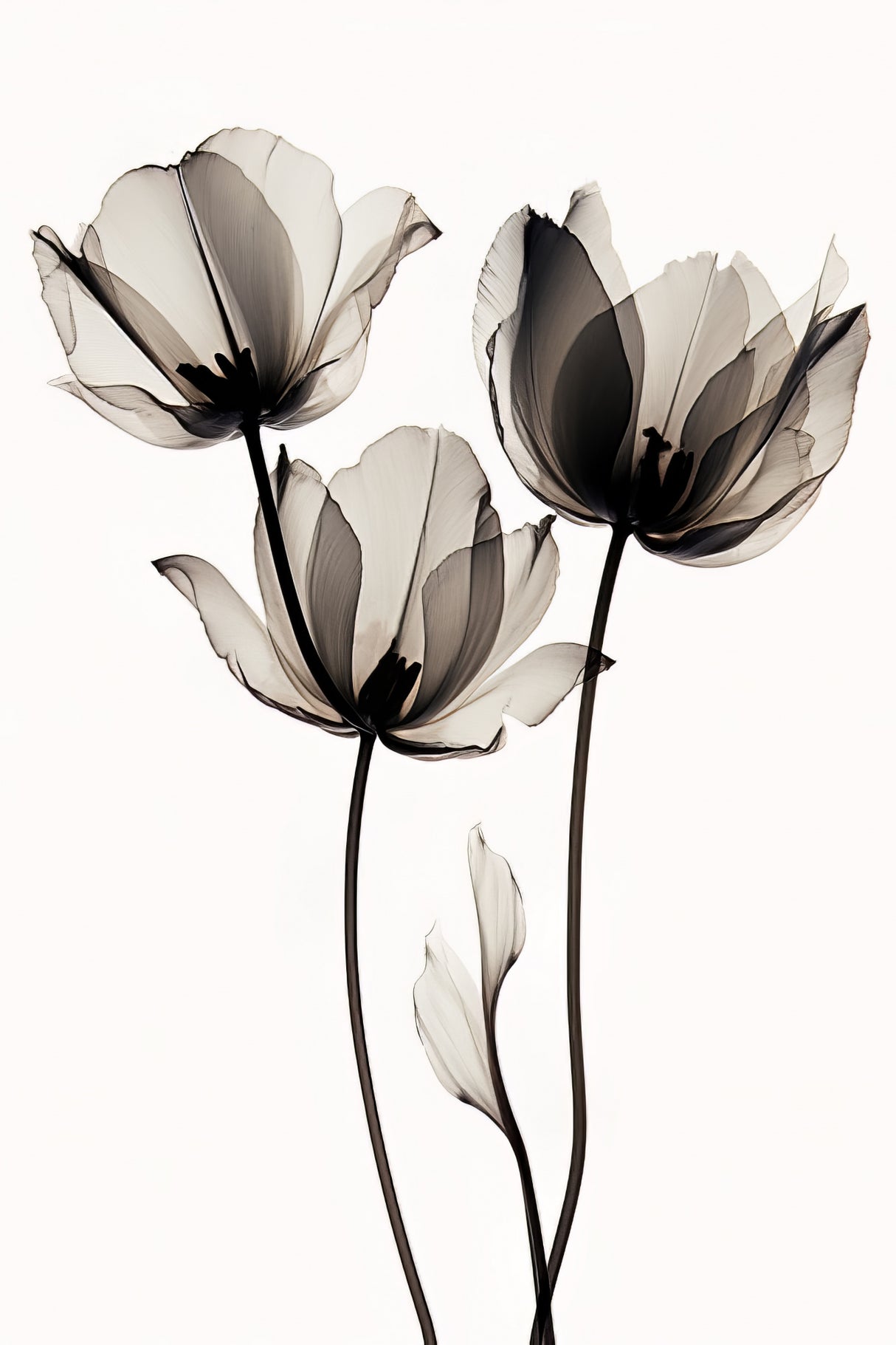 Black Tulips 2 Poster och Canvastavla