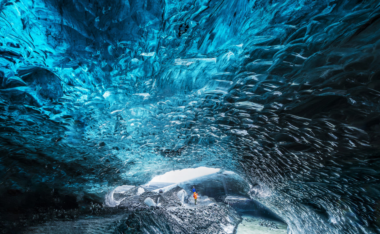 Ice cave adventure Poster och Canvastavla