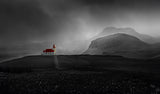 That Red Roof Chaple Poster och Canvastavla