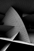Qatar National Museum Detail Poster och Canvastavla