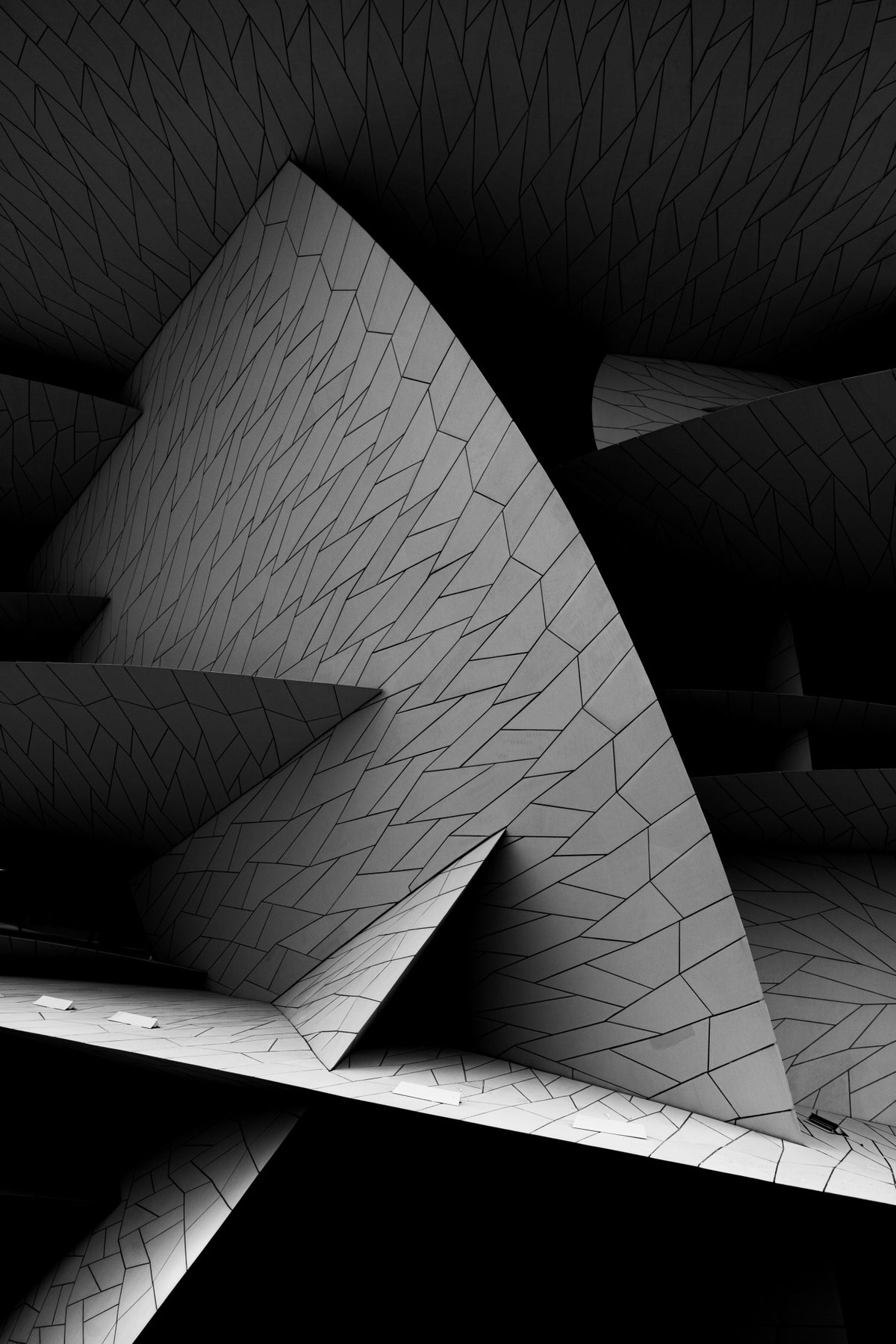 Qatar National Museum Detail Poster och Canvastavla