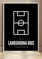 Landskrona Bois field poster