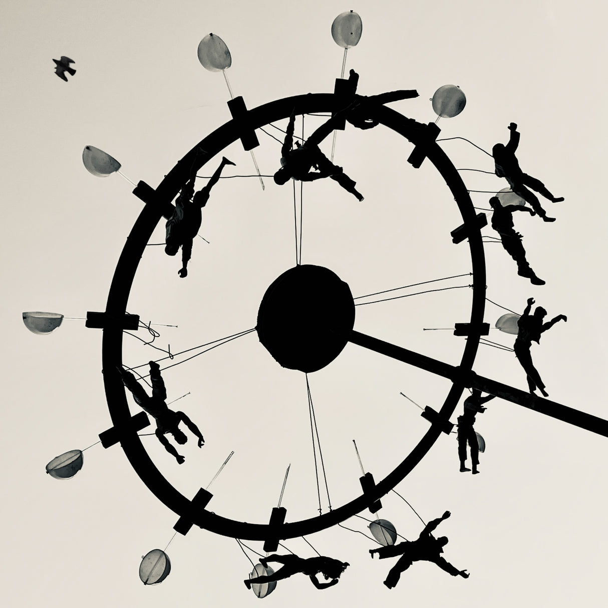 Falling, Fallen, Flying Poster och Canvastavla