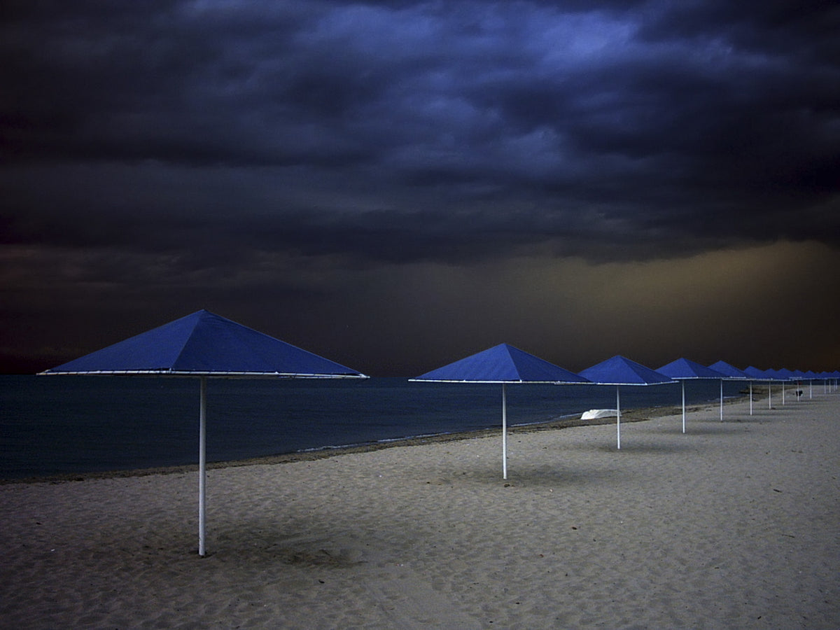 Umbrella blues Poster och Canvastavla