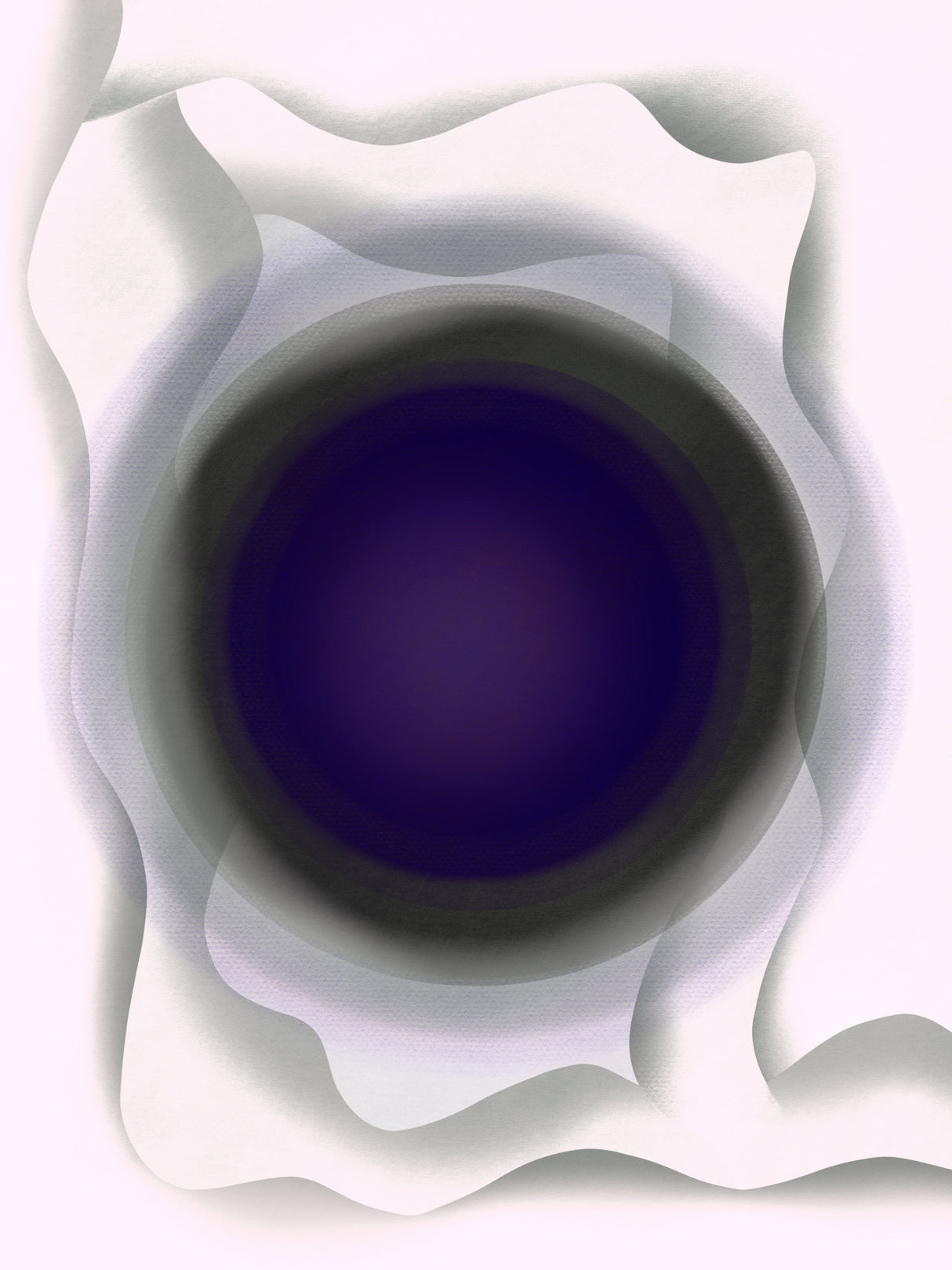Purple Void Poster och Canvastavla