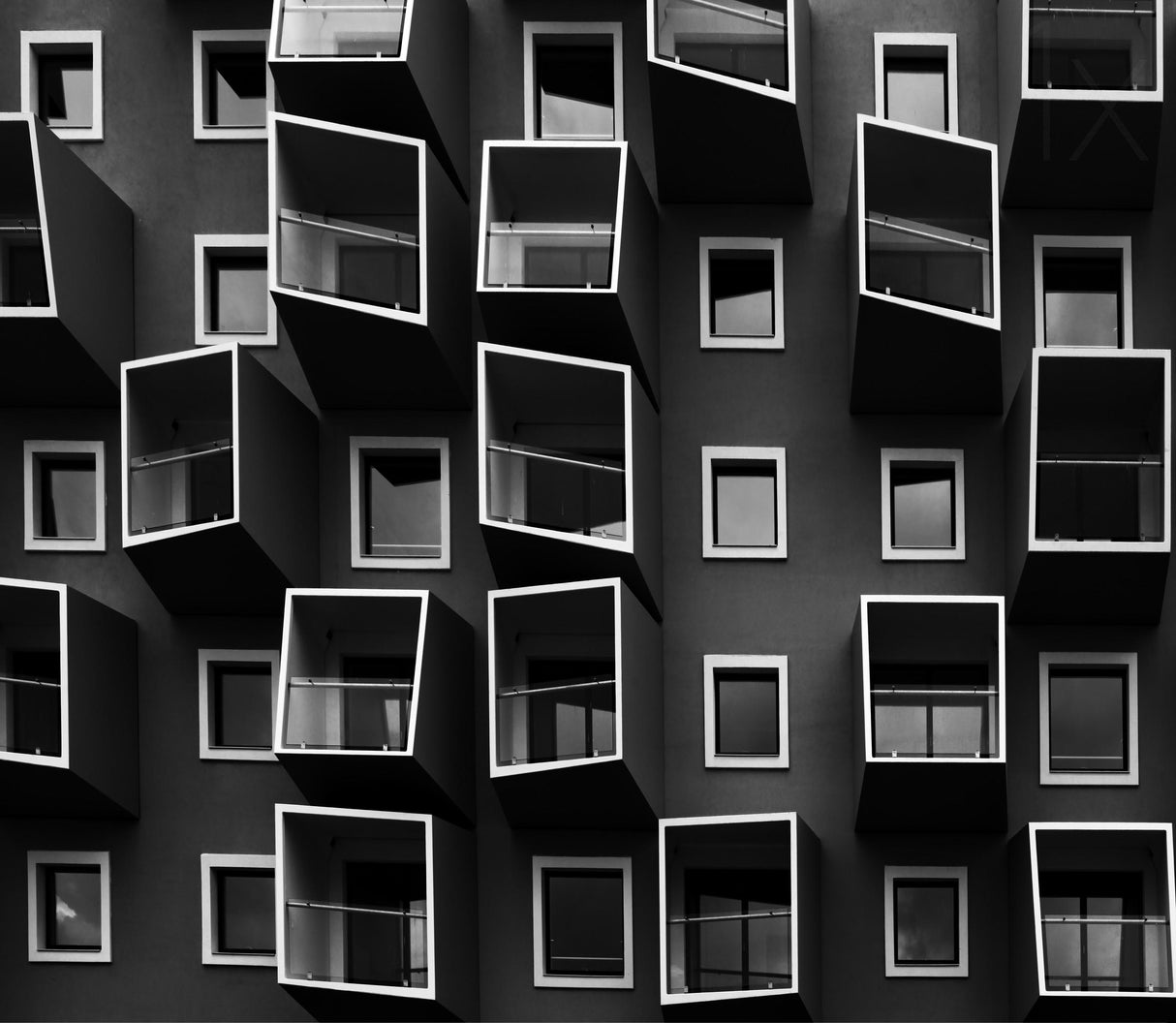 Living in Boxes Poster och Canvastavla