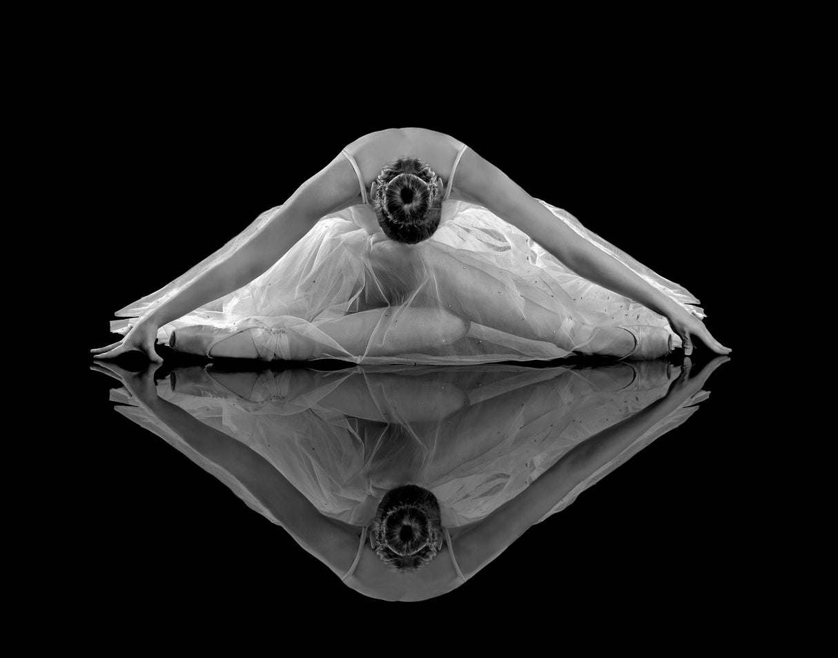 Ballerina Reflection Poster och Canvastavla