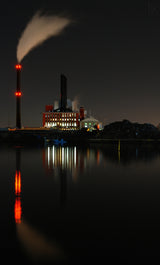 The Old Power Plant Poster och Canvastavla