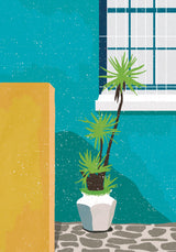 Backyard Poster och Canvastavla