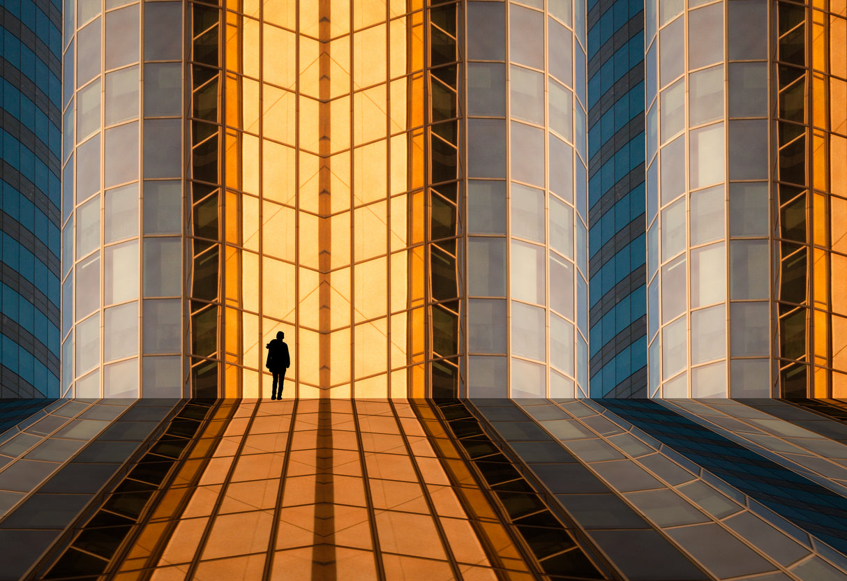 In the Big City Poster och Canvastavla