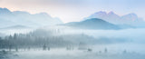 Autumn morning in the beautiful Karwendel Poster och Canvastavla