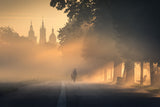 Kraków in the Fog Poster och Canvastavla