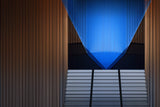 pointed blue Poster och Canvastavla