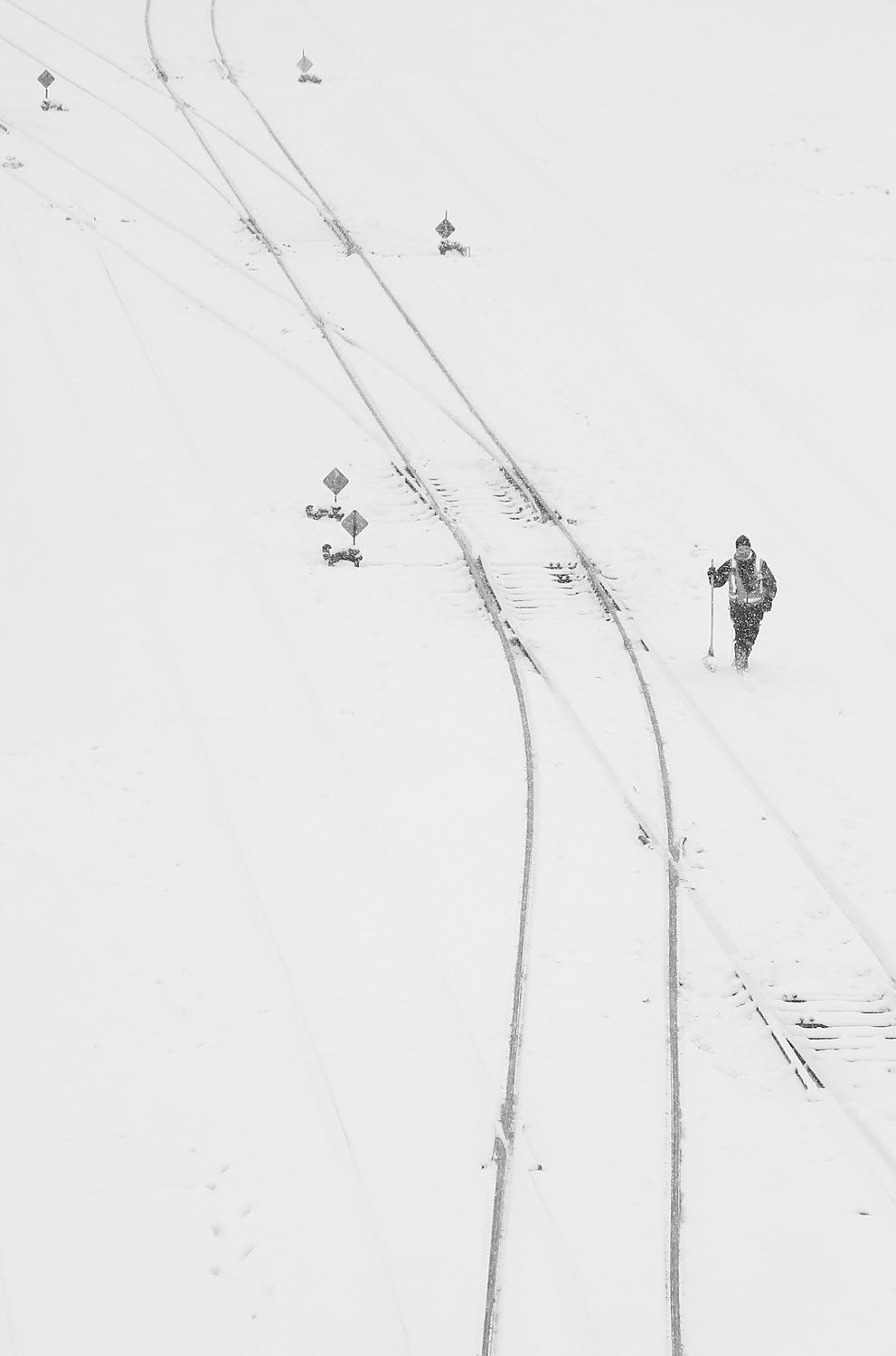 Railway Workers Poster och Canvastavla