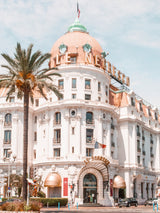 French Riviera Building Poster och Canvastavla