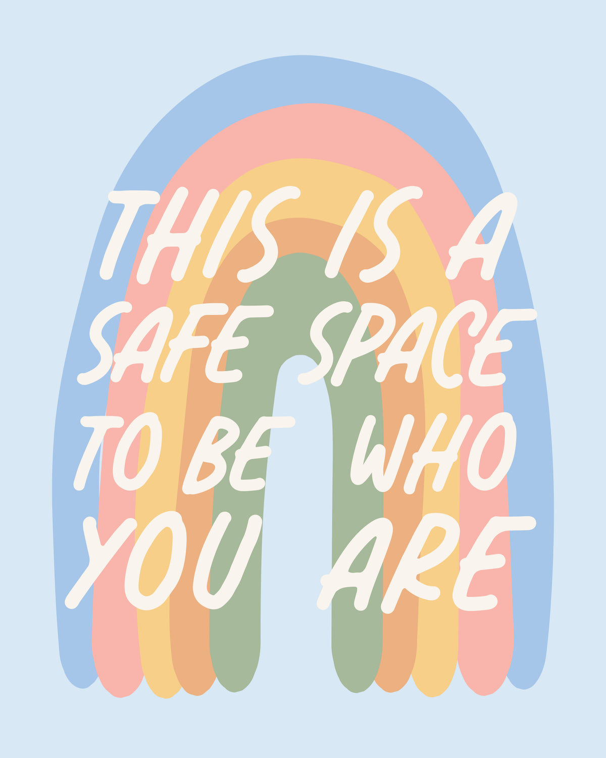 Safe Space Poster och Canvastavla