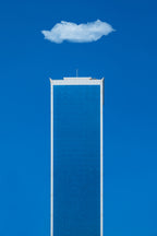 blue &amp; white Poster och Canvastavla