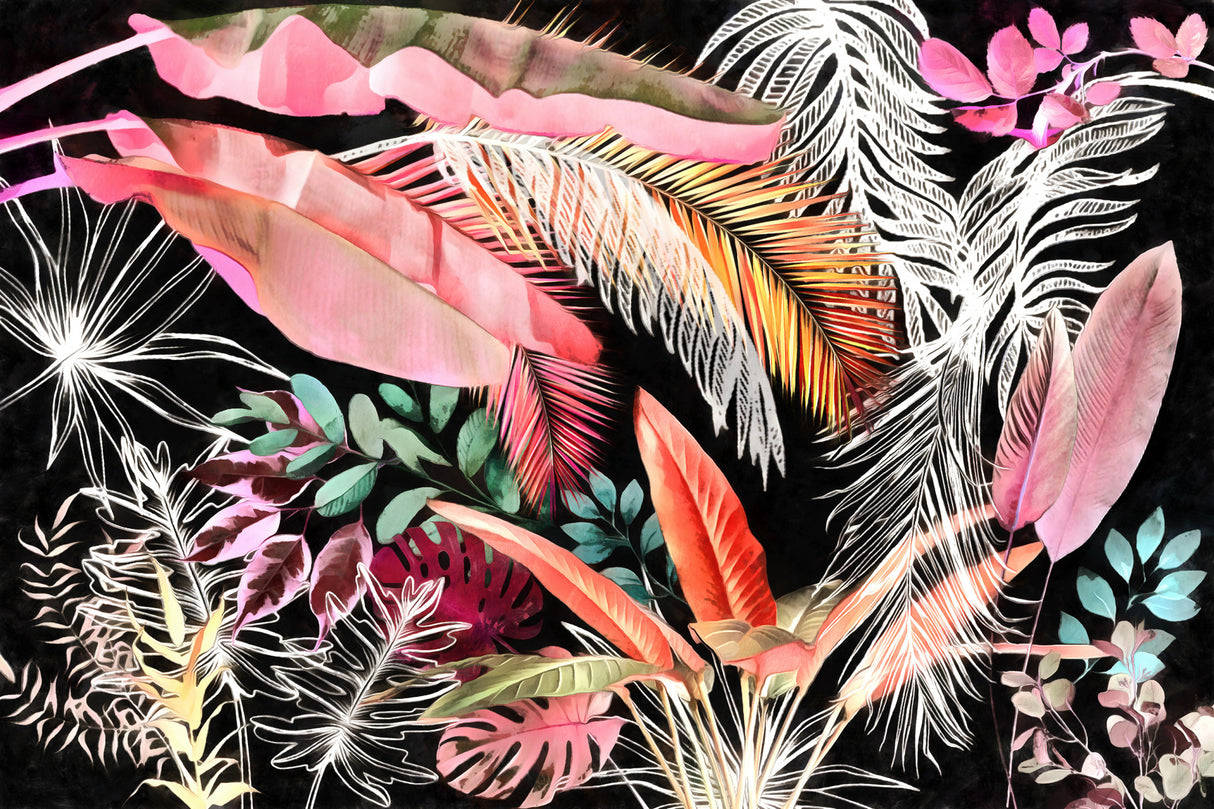 Tropical Foliage 05 Poster och Canvastavla