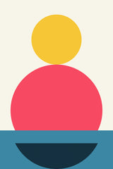 Abstract Geometric Fun #3 Poster och Canvastavla